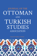 Journal of the Ottoman and Turkish Studies Association cover