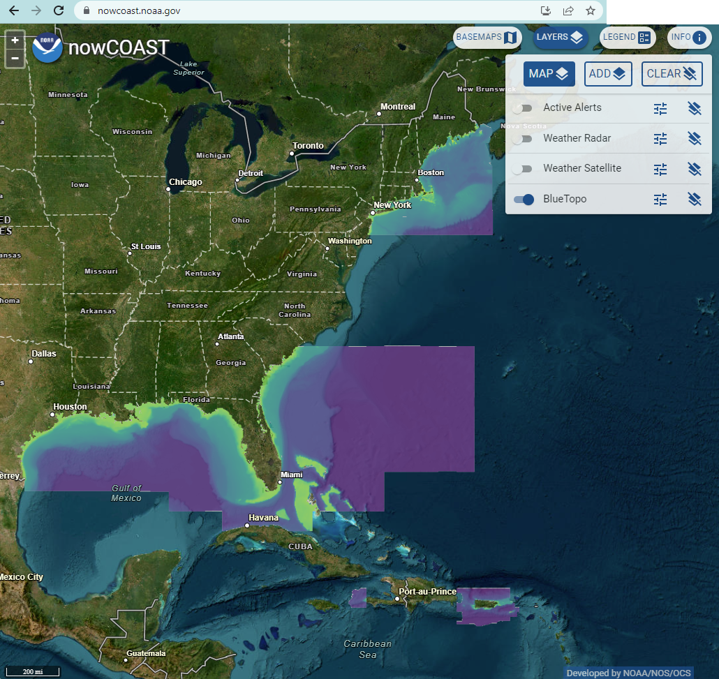 BlueTopo Coverage