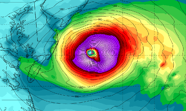 A visualization from HWRF