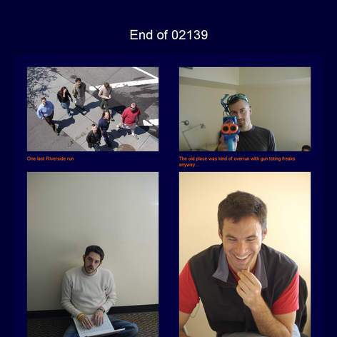 Tabblo: End of 02139