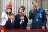 Prince Eugenie, Princess Beatrice and Prince William