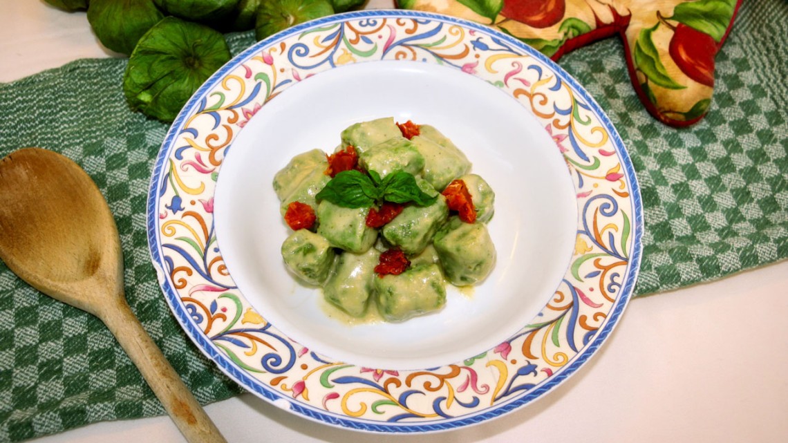 Nonna’s Nopales gnocchi.