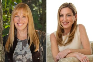 Jill Brooke, left, author of "The Need to Say No: How to Be Bullish and Not Bullied" and Emily Liebert, right, author of "You knew Me When."