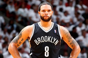 Deron Williams was held scoreless by the Heat on Thursday.