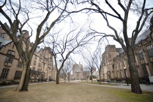 Yale's campus in New Haven, Connecticut