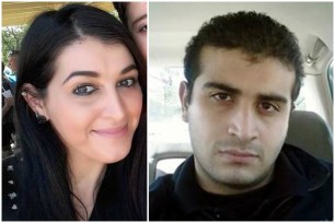 Noor Salman and Omar Mateen