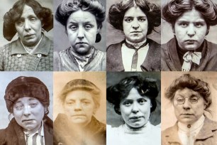 Eight photos of prostitutes from Victorian England.