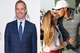 us open joe buck, jena sims and brooks koepka