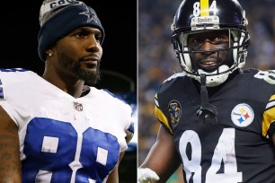 Dez Bryant and Antonio Brown