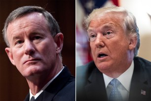 William McRaven and Donald Trump