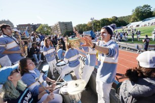 Columbia band stands