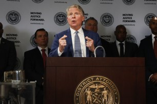 Manhattan District Attorney Cyrus Vance