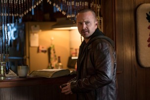 Aaron Paul in a scene from "El Camino: A Breaking Bad Movie."