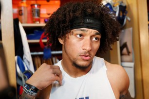 Evan Engram might not play for the Giants on Thursday against the Patriots.