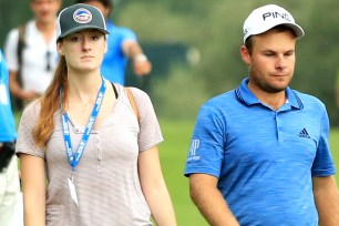 Tyrrell Hatton with fiancee Emily Braisher