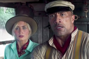 Jungle Cruise Dwayne Johnson The Rock Emily Blunt