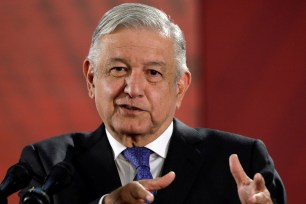 Mexico's President Andres Manuel Lopez Obrador