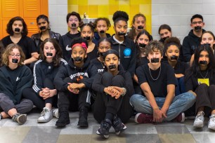 A sit in staged inside Manhattan's Beacon High School to highlight alleged racism there.