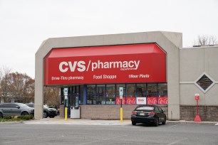 A general view of a CVS Pharmacy store as seen in Fair Lawn, NJ