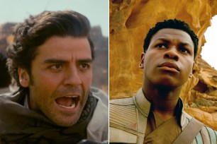 "Star Wars" fans had hoped for a romance between Poe and Finn