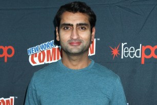 Kumail Nanjiani at New York Comic-Con 2015.