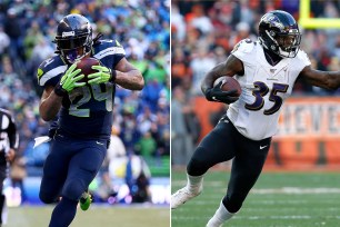 Marshawn Lynch, Gus Edwards