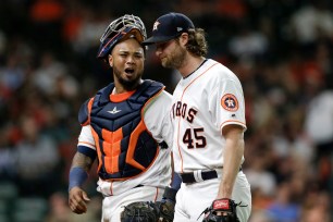 Gerrit Cole: Yankees interested in Astros catcher Martin Maldonado