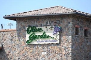 A general view of an Olive Garden