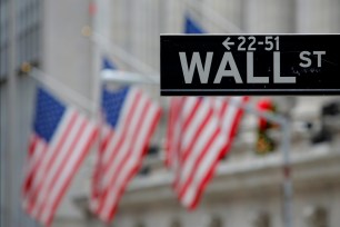 Wall Street sign