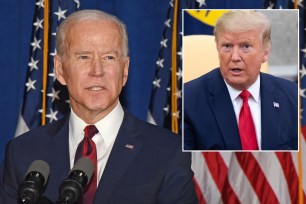 Joe Biden and Donald Trump