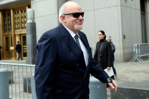 Joseph Guagliardo walks out of Manhattan Federal Court.