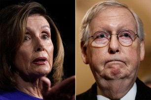 Nancy Pelosi, Mitch McConnell