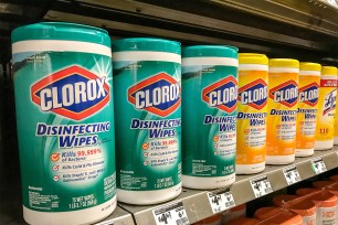 clorox wipes stock