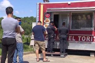 Elias Aviles' taco truck.