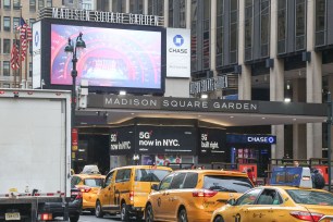 Madison Square Garden will be among arena's that will open to 25 percent indoor capacity