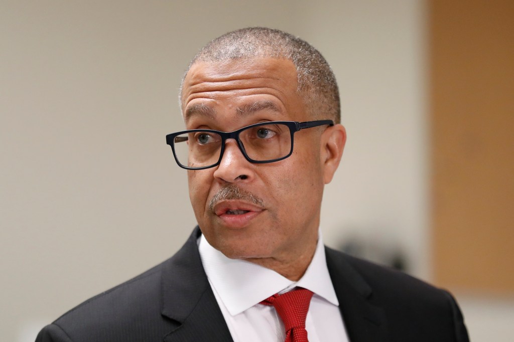 Detroit Police Chief James Craig, who said he would like to see Rep. Rashida Tlaib resign.