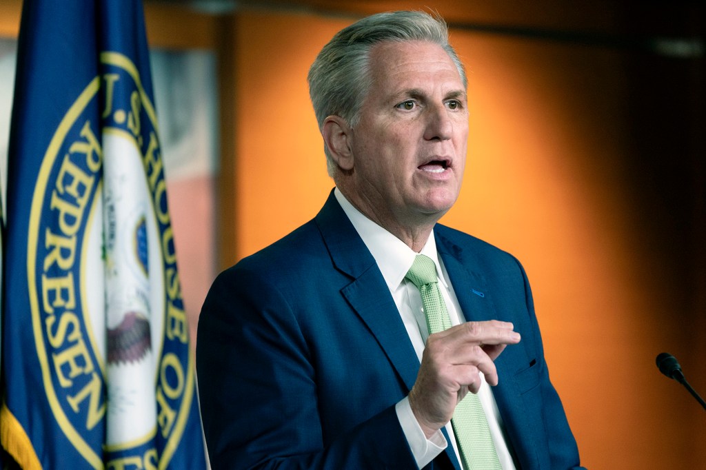 House Minority Leader Kevin McCarthy