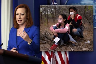 White House Press Secretary Jen Psaki speaks during a daily press briefing at the James Brady Press Briefing Room of the White House April 19, 2021.