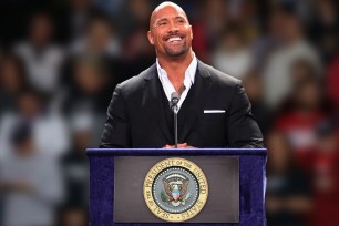 The Rock has said he is open to running for president