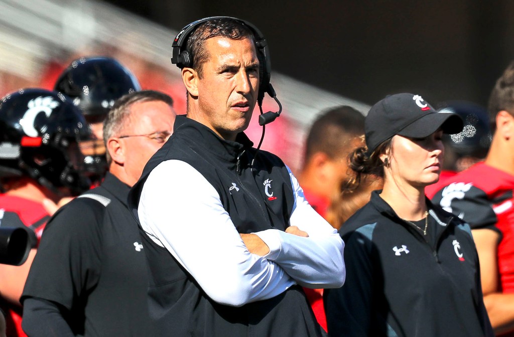 Cincinnati coach Luke Fickell