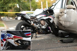 Queens motorcycle crash