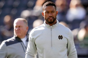 Marcus Freeman is the next head coach at Notre Dame.