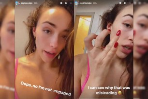 sophia culpo explains engagement rumors