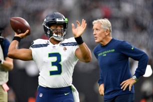 Russell Wilson Pete Carroll Seahawks