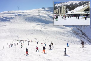 A 5-year-old girl was killed during a skiing lesson in the French alps when another skier slammed into her "at high speed,".