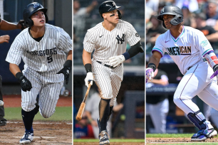 Anthony Volpe, Aaron Judge, Jasson Dominguez