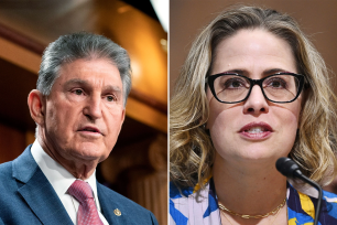 President Biden met with Sens. Joe Manchin and Kyrsten Sinema after they all reaffirmed their opposition to changing the legislative filibuster in order to pass major election reform legislation.