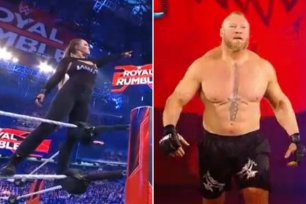 Ronda Rousey and Brock Lesnar won their respective Royal Rumble matches on Saturday.