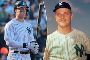 Aaron Judge and Roger Maris