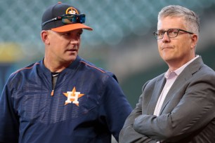 A.J. Hinch and Jeff Luhnow were fired by the Astros.